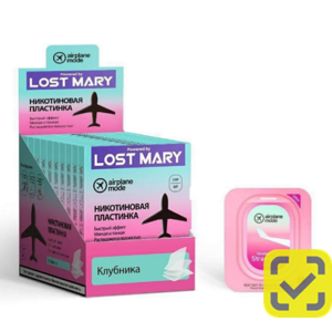 Никотиновые пластинки LOST MARY Клубника