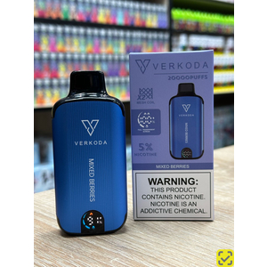 VERKODA (2X) 20000 Raspberry watermelon