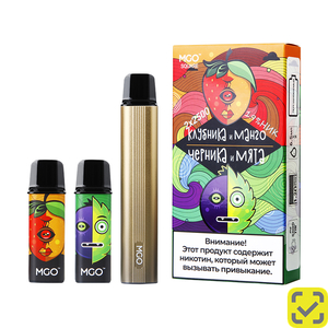 Набор MGO SQUARE 2x2500 Сладкий манго+Клубника арбуз