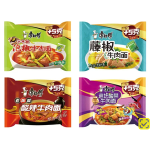 Китайская лапша в пакете 103g.*1упак. (1упак.*5шт.) Морепродукты